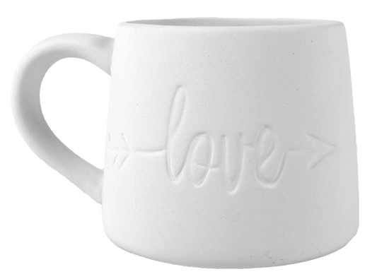 Bisque Uptown Love Mug (Case of 6)
