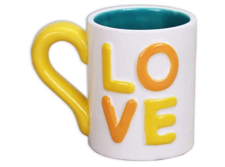 Bisque LOVE Mug (Case of 6)