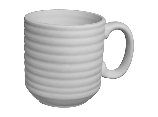 Bisque Coiled Mug (Case of 6)