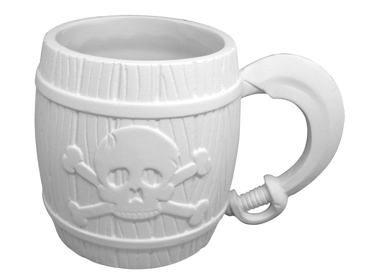Bisque Pirate Mug (Case of 4)