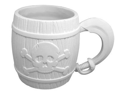 Bisque Pirate Mug (Case of 4)