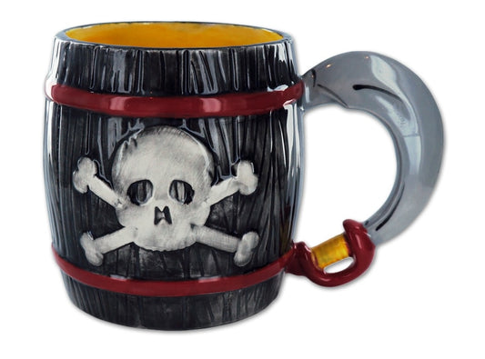 Bisque Pirate Mug (Case of 4)