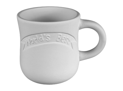 Bisque World's Best Mug (Case of 6)