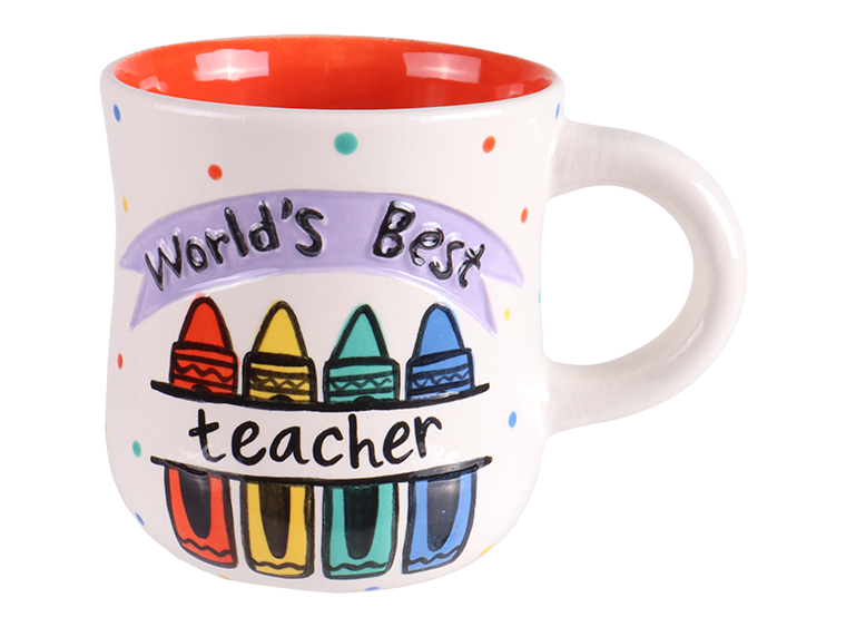 Bisque World's Best Mug (Case of 6)