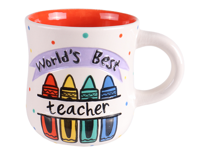 Bisque World's Best Mug (Case of 6)