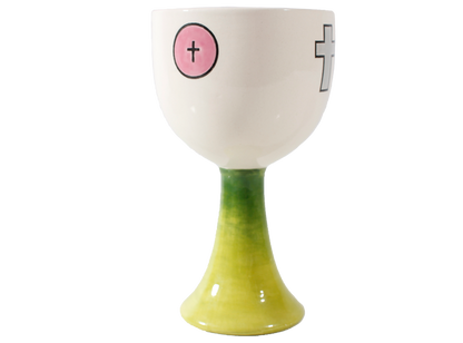 Bisque Hand Detailed Blessing Cup (Case of 6)