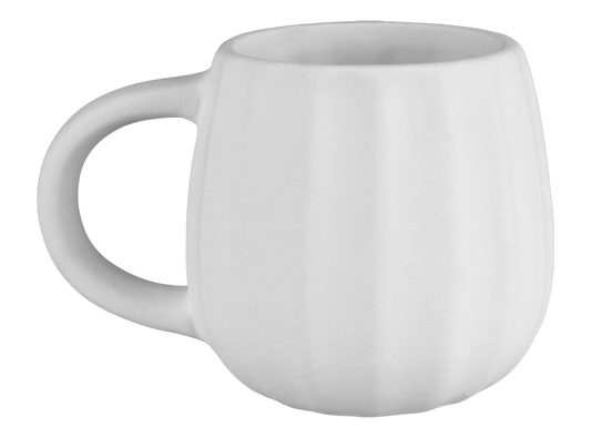 Bisque Ridged Mug (Case of 6)