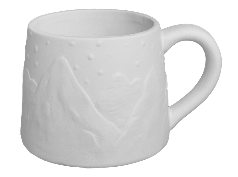 Bisque Snow Capped Mug (Case of 6)