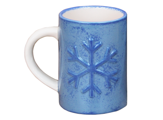 Bisque Snowflake Mug (Case of 6)