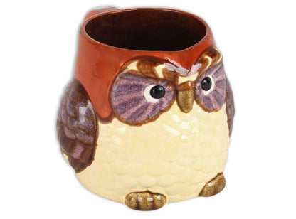 Bisque Owl Mug (Case of 4)