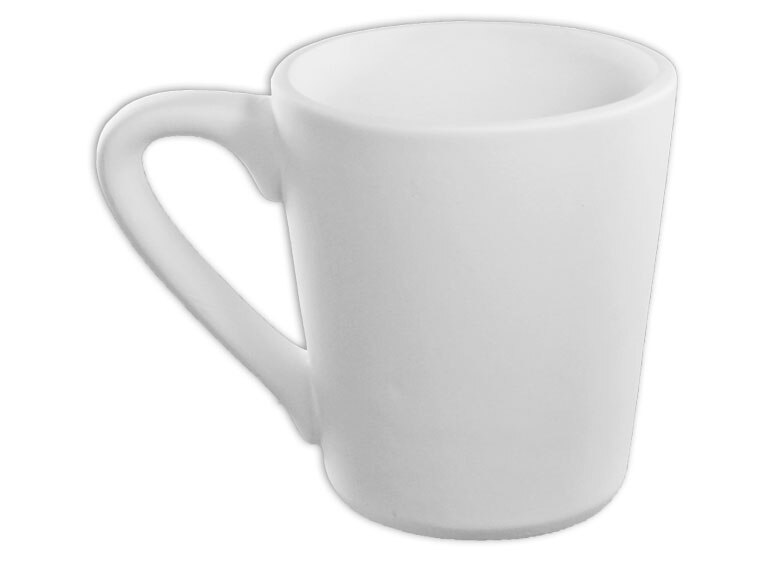 Bisque Contemporary Cone Mug (Case of 4)