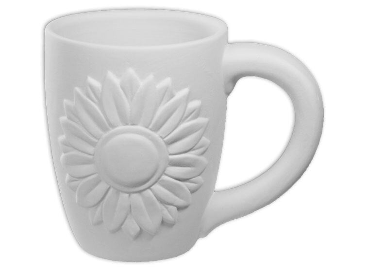 Bisque Sunflower Mug (Case of 6)