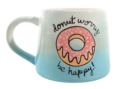Bisque Donut Worry Mug (Case of 4)