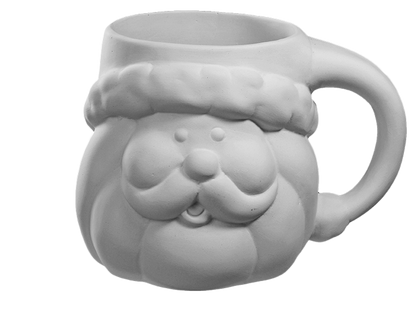Bisque Santa Mug (Case of 4)