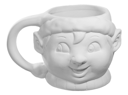 Bisque Vintage Elf Mug (Case of 4)