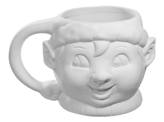 Bisque Vintage Elf Mug (Case of 4)
