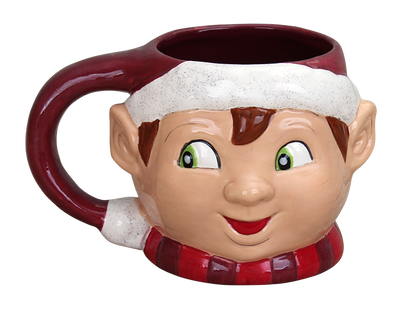 Bisque Vintage Elf Mug (Case of 4)