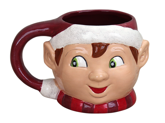 Bisque Vintage Elf Mug (Case of 4)