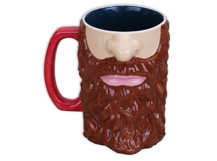 Bisque Bearded Beer Stein (Case of 4)
