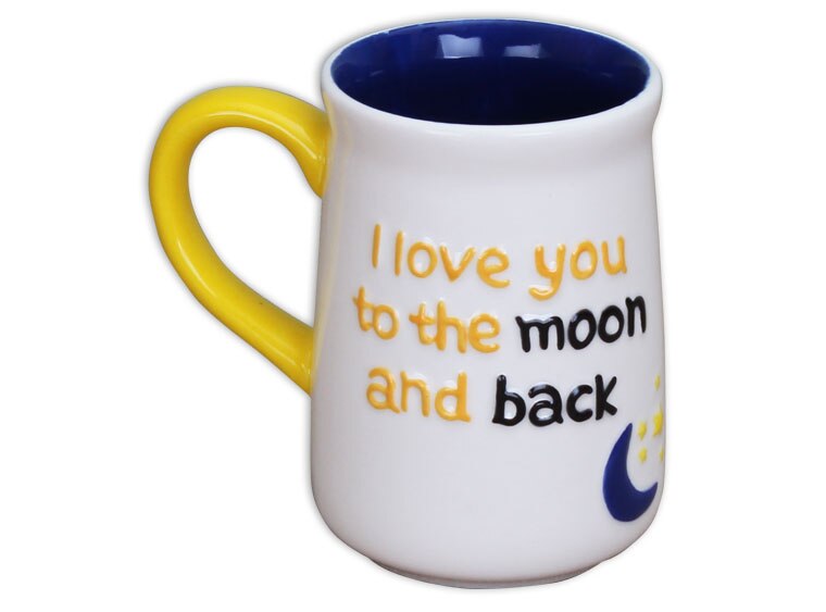 Bisque Moon And Back Mug (Case of 6)