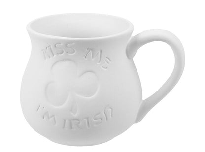 Bisque Kiss Me I'm Irish Mug (Case of 4)