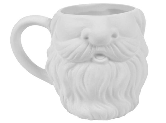 Bisque Santa's Beard Mug (Case of 4)