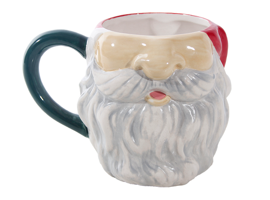 Bisque Santa's Beard Mug (Case of 4)