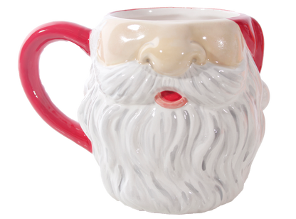 Bisque Santa's Beard Mug (Case of 4)