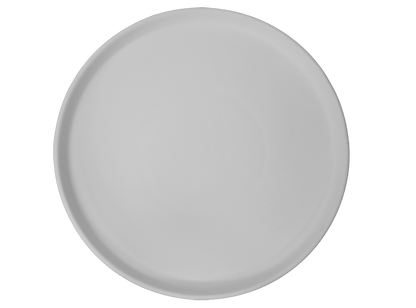 Bisque Large Aspen Plate (Case of 6)