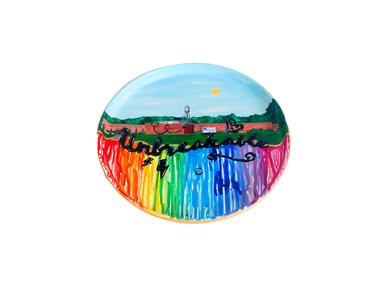 Bisque Large Aspen Plate (Case of 6)