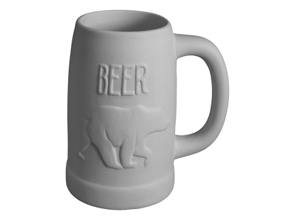 Bisque Bear Stein (Case of 4)