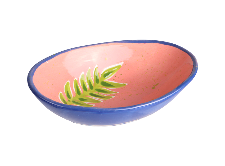Bisque Small Organic Oval Plate (Case of 8)