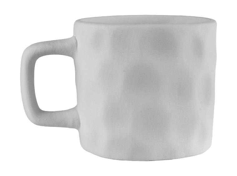 Bisque Hammered Mug (Case of 4)