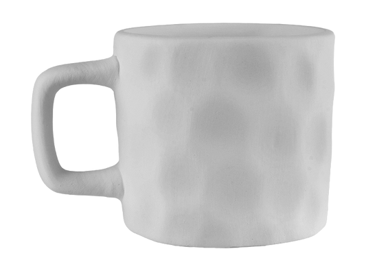 Bisque Hammered Mug (Case of 4)