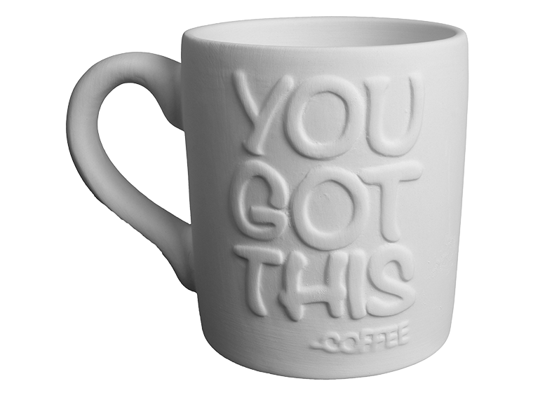Bisque You Got This Mug (Case of 6)