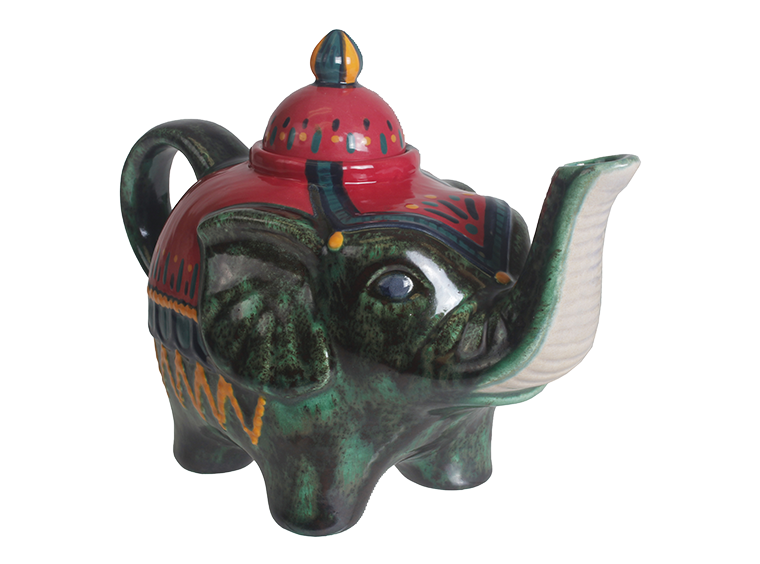 Bisque Elephant Tea Pot (Case of 2)