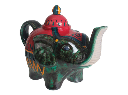 Bisque Elephant Tea Pot (Case of 2)