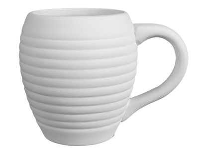 Bisque Coiled Beehive Mug (Case of 6)