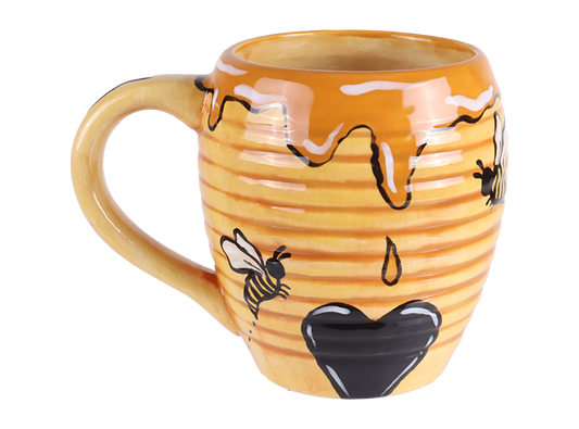 Bisque Coiled Beehive Mug (Case of 6)