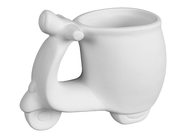 Bisque Moped Mug (Case of 8)
