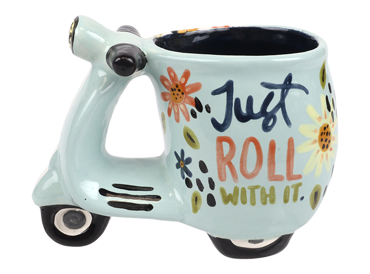 Bisque Moped Mug (Case of 8)