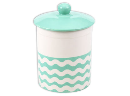 Bisque Medium Canister With Seal (Case of 4)