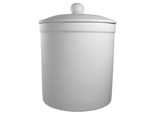 Bisque X-Large Canister With Seal (Case of 1)