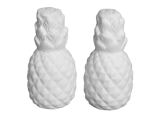 Bisque Pineapple Salt And Pepper Set (Case of 6)