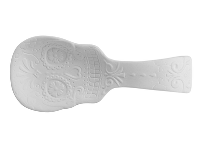 Bisque Day Of The Dead Spoon Rest (Case of 6)