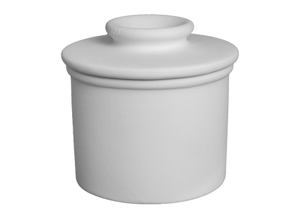 Bisque French Butter Crock (Case of 4)