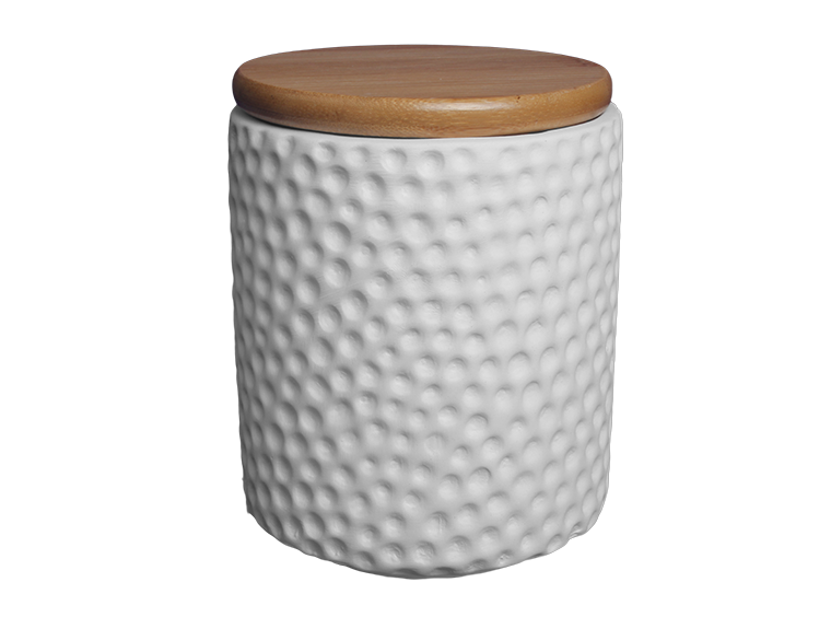 Bisque Divot Canister (Case of 4)