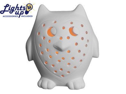 Bisque Owl Lovelight (Case of 4)