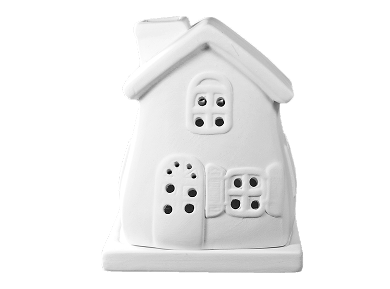 Bisque Little Gumdrop House (Case of 4)