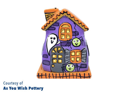 Bisque Little Gumdrop House (Case of 4)